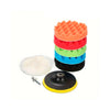 Set de pads de espuma para polichar de 8 piezas
