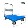 Carretilla con plataforma 300Kg