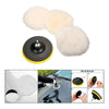 Set de 5 piezas de Pomos de Lana para Polichar