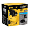 Compresor Profesional  20L 2.1/2 HP 127V