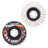 Disco para pulir acero inox 4.1/2"