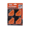 Set de 4 escuadras magnéticas 10LB