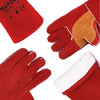 Guantes de carnaza