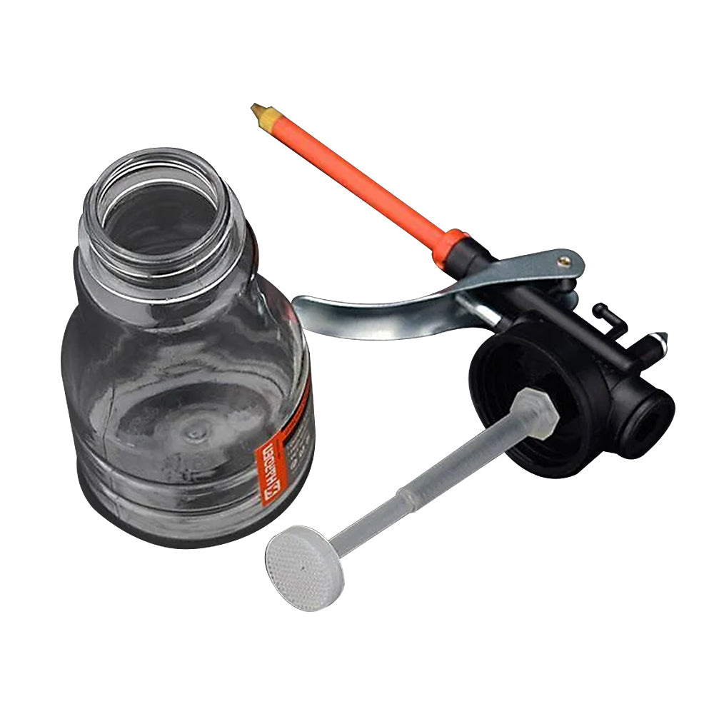 Aceitera De 250 Ml De Capacidad De Vidrio Transparente. Sistema