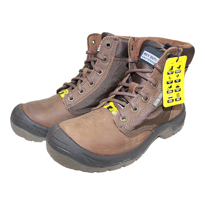 Bota de seguridad con puntera  de acero de aspecto casual tienen un diseño ultraligero, más ligeros que los zapatos de seguridad convencionales, reducen la carga durante el trabajo duro.