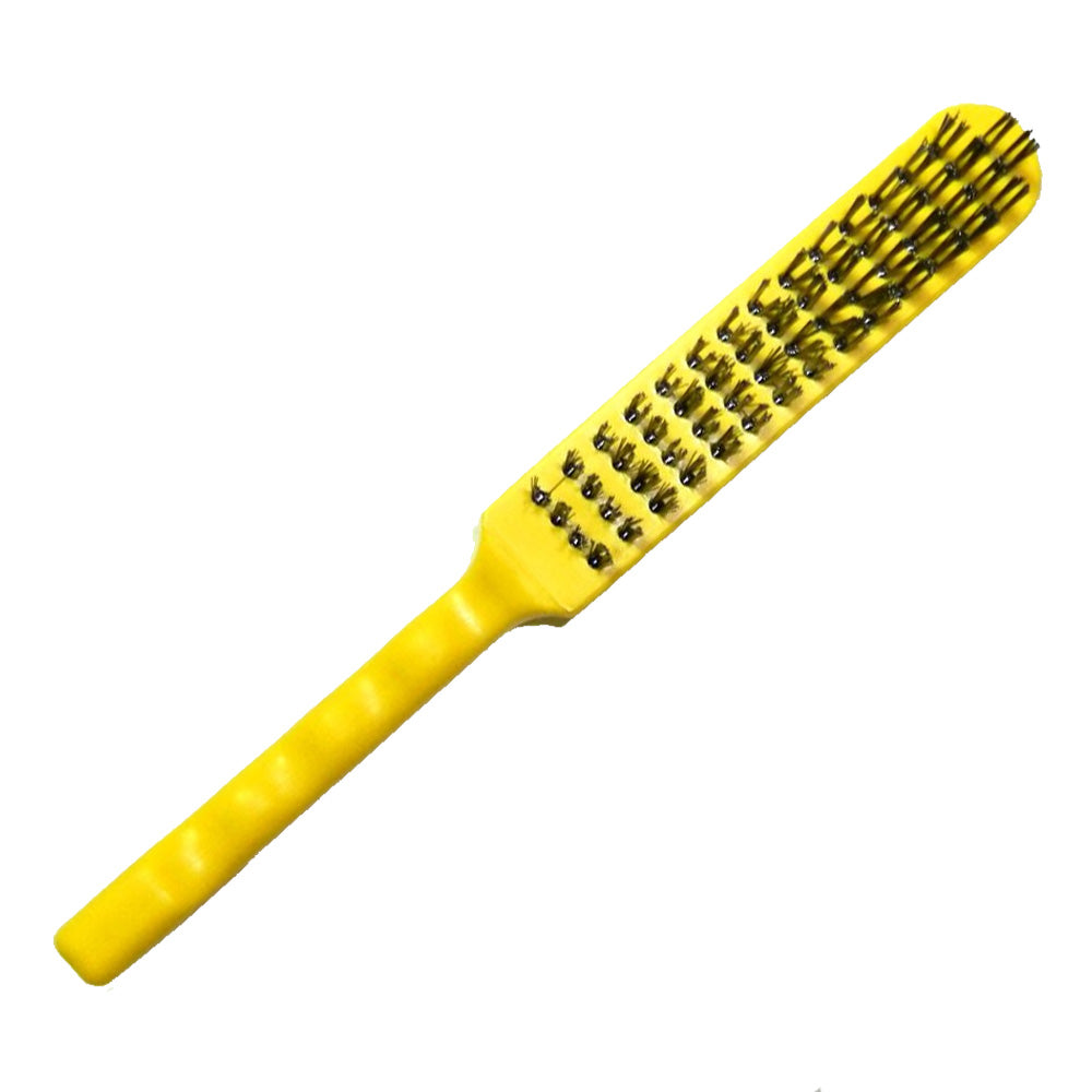 Cepillo de alambre con mango plástico