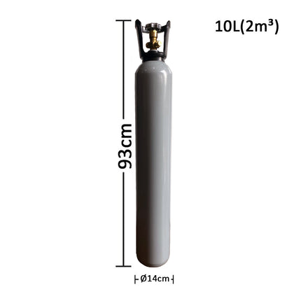 Cilindro para CO2 o ARGÓN de 10LT