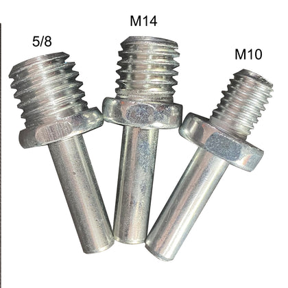 Conector M10-M14-5/8 con vástago de 8MM.