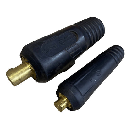 Conector macho para maquina de soldar 