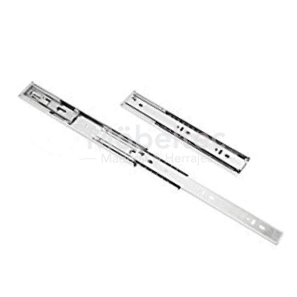 Riel deslizable para cajones full extensión 0.8x0.8x0.8 35mm