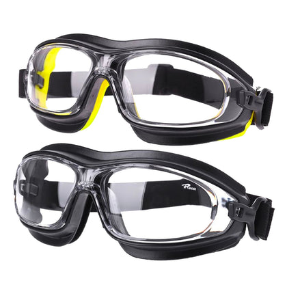 Monogafas transparentes