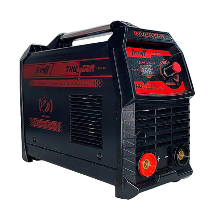 Soldador inversor semi-industrial de proceso MMA/TIG LIFT de 180 amperios con conexión a 110V/220V bifásico marca Tecraft Industry de tecnología alemana.